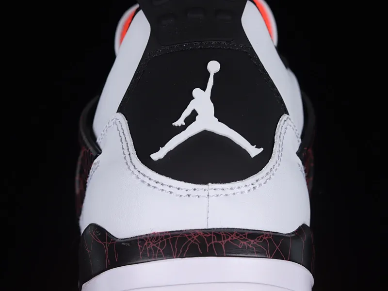 All categories Air Jordan Jordan series basketball shoes Air Jordan 4 X version Air Jordan IV Hot Lava AJ4 Joe 4 hot lava marble pattern 308497-116
